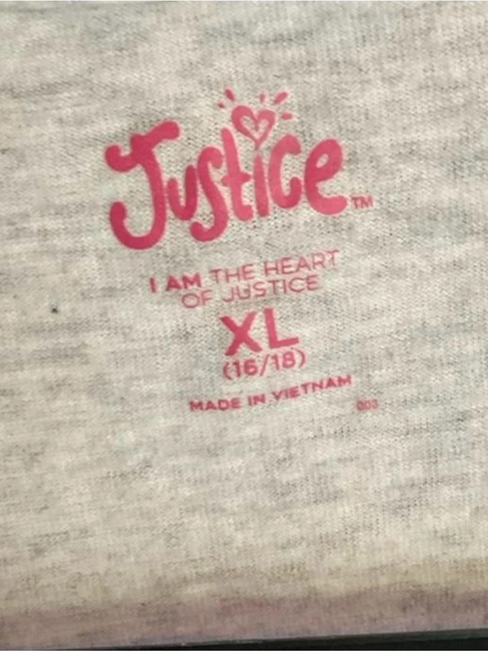 Justice White Tee with Maroon 'Future CEO' Graphic
